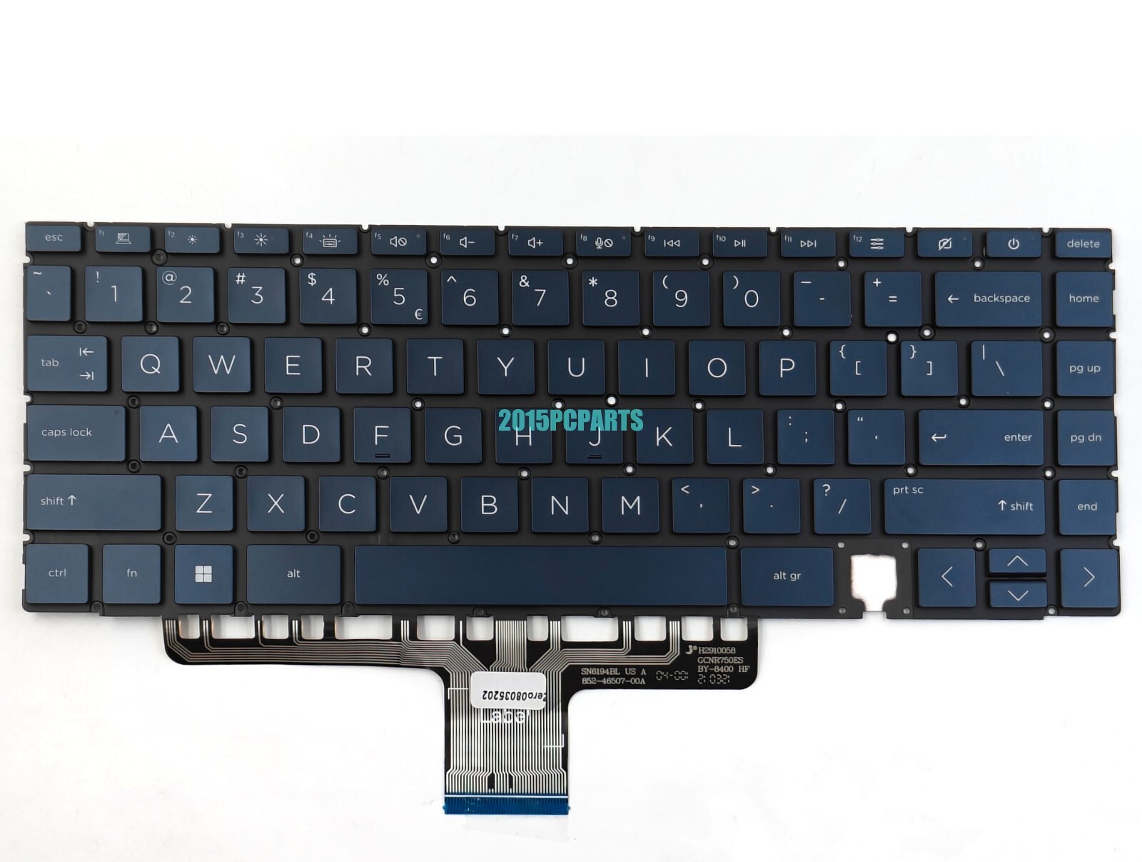 For HP Spectre x360 14-EA 14-EA0000 14-EA0023DX 14-EA0047NR Keyboard Backlit US