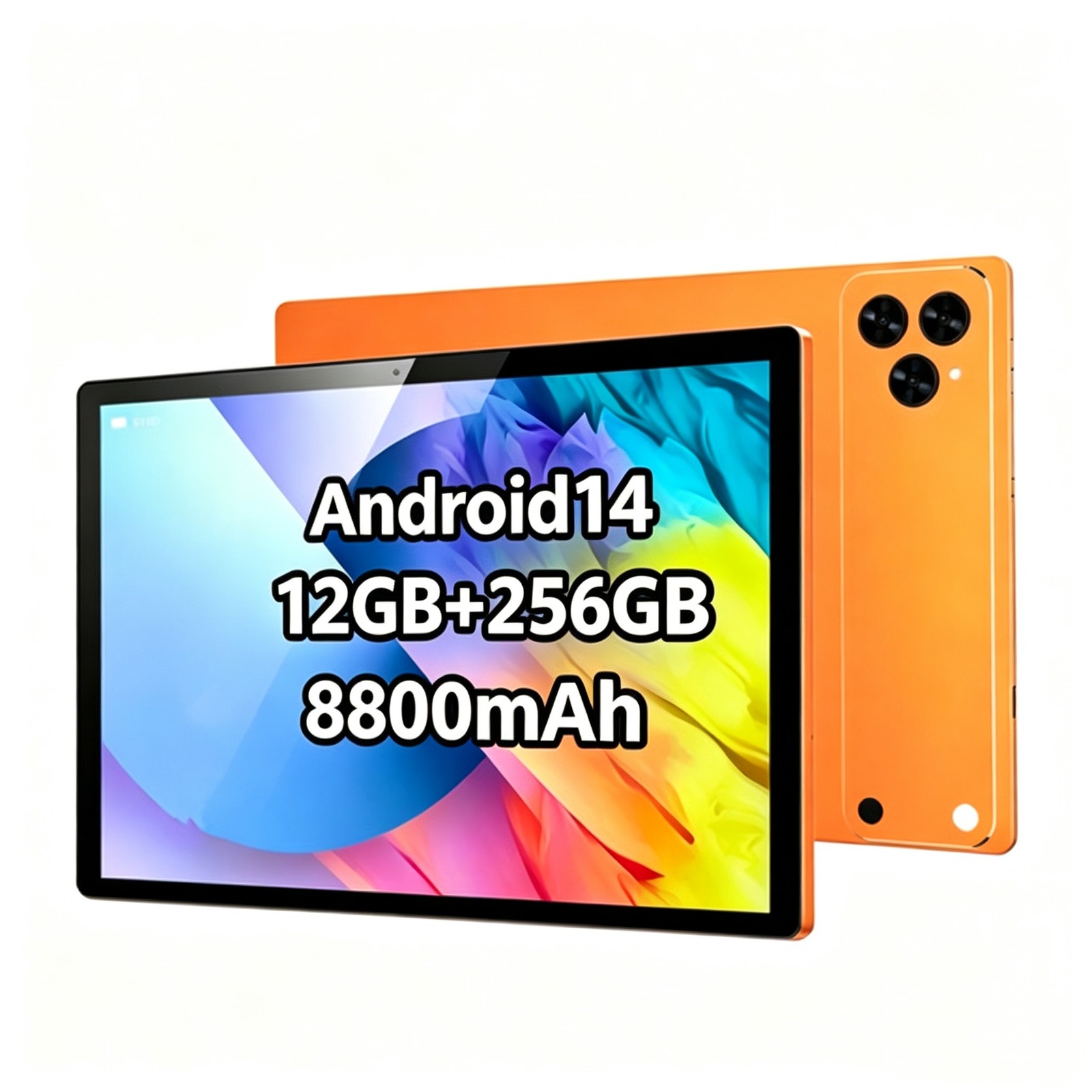 10.1 Inch Android Tablet 12GB 256GB 1920*1200 Display 8800mAh SIM Card Slot