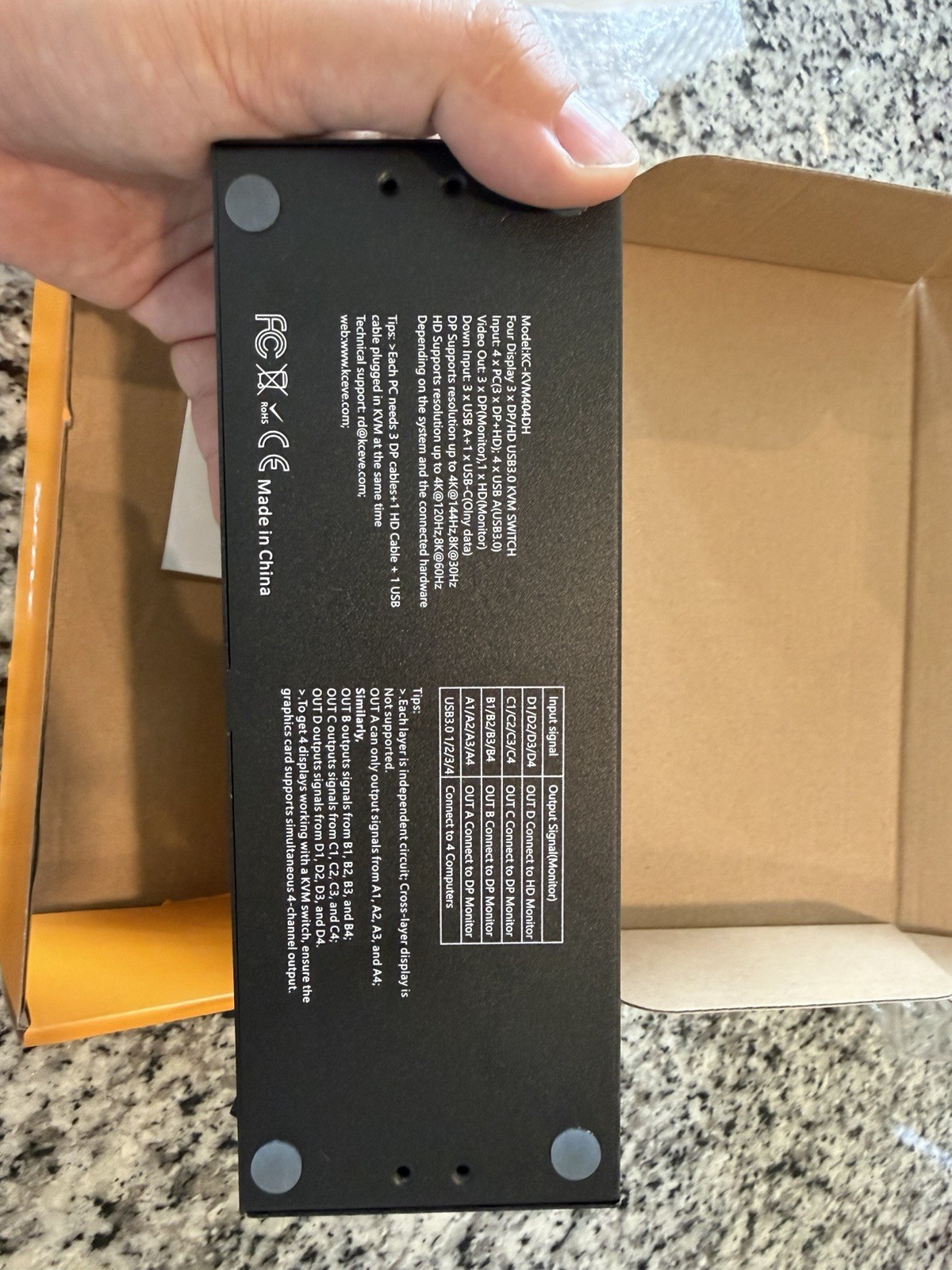 KCEVE KVM Switch
