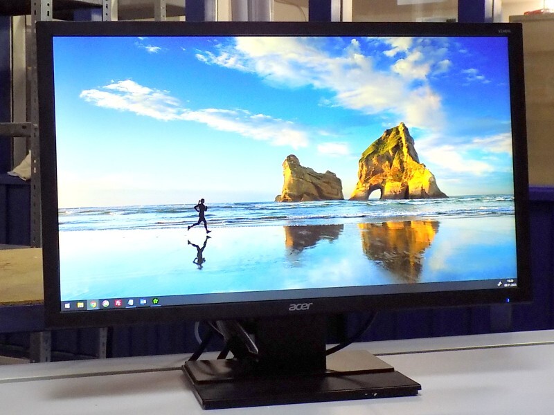 24″ Acer V246HL bmd LCD Monitor Full-HD 1920×1080 60Hz 5ms 250cd/m² DVI-D DL VGA