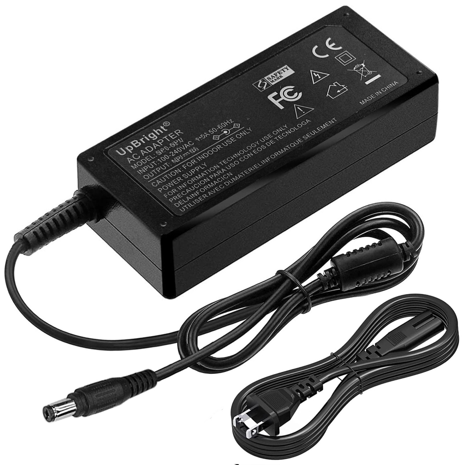 AC/DC Adapter For Equinox+ Variis Soulcycle SH-1 At-Home Stationary Studio Bike