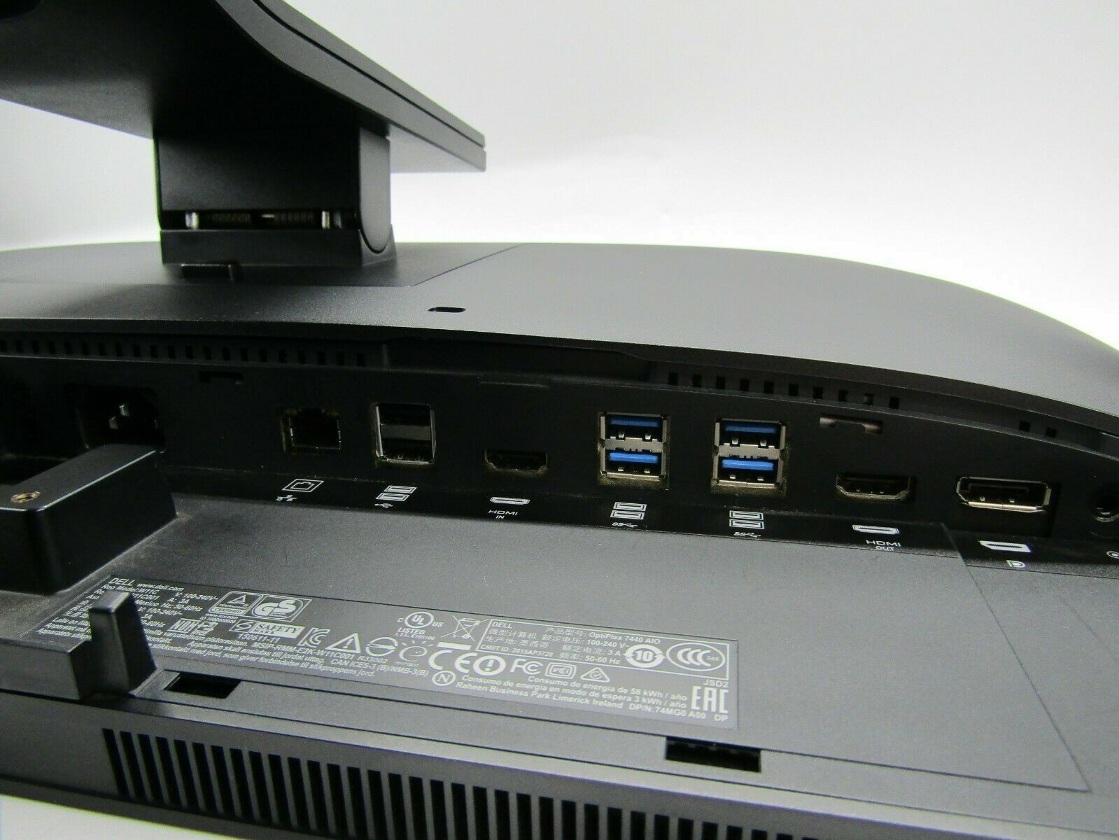 Dell OptiPlex 7450 AIO intel i5-7500, 3.20GHz, 8GB 256GB SSDW10 Pro