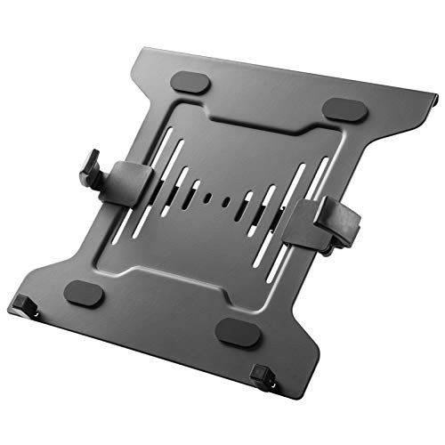 Adjustable Laptop VESA Mount Tray for Monitor Arms, Fits 75×75 & 100×100 mm, Sec