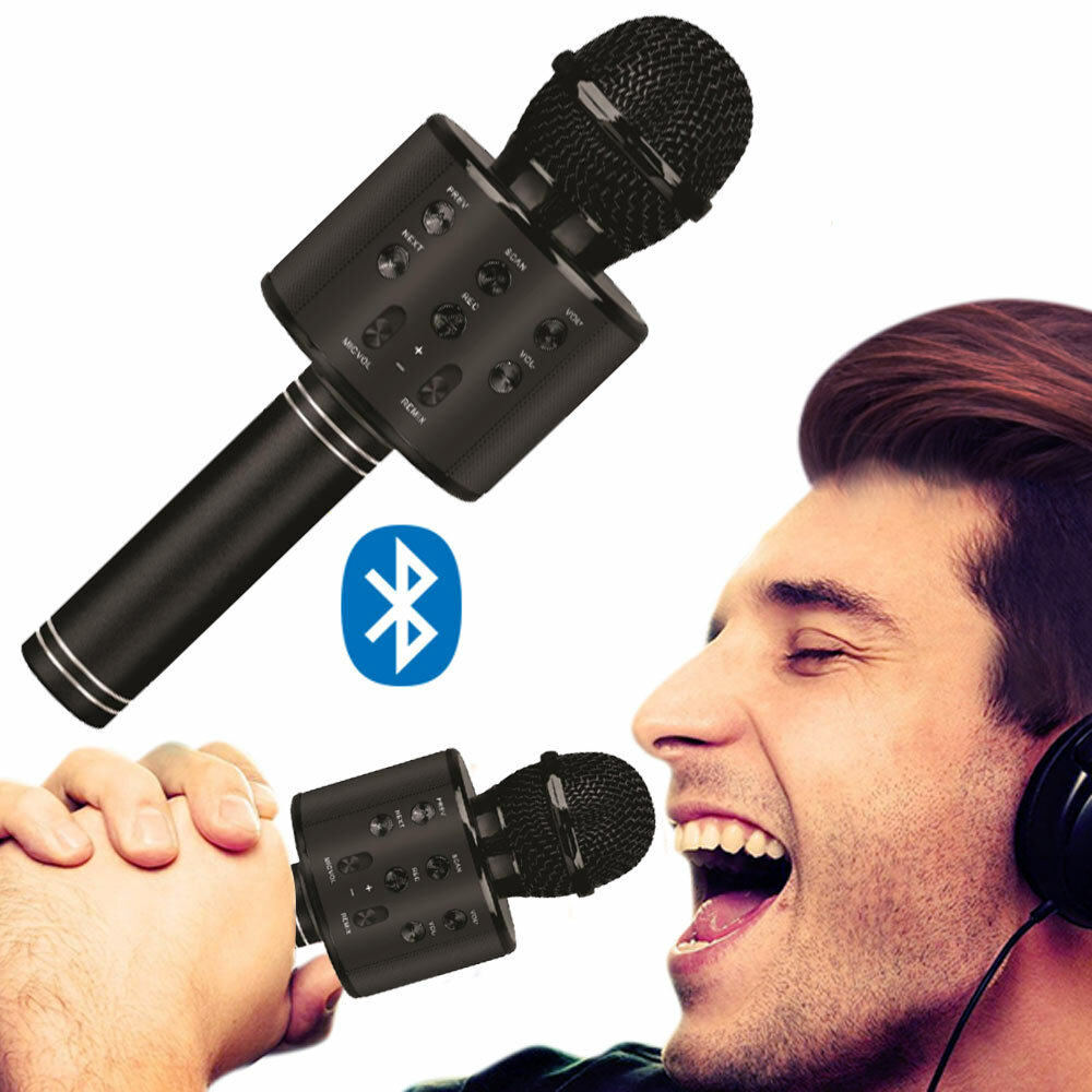 Vivitar Wireless Bluetooth Karaoke Microphone USB Powered High Quality Sound