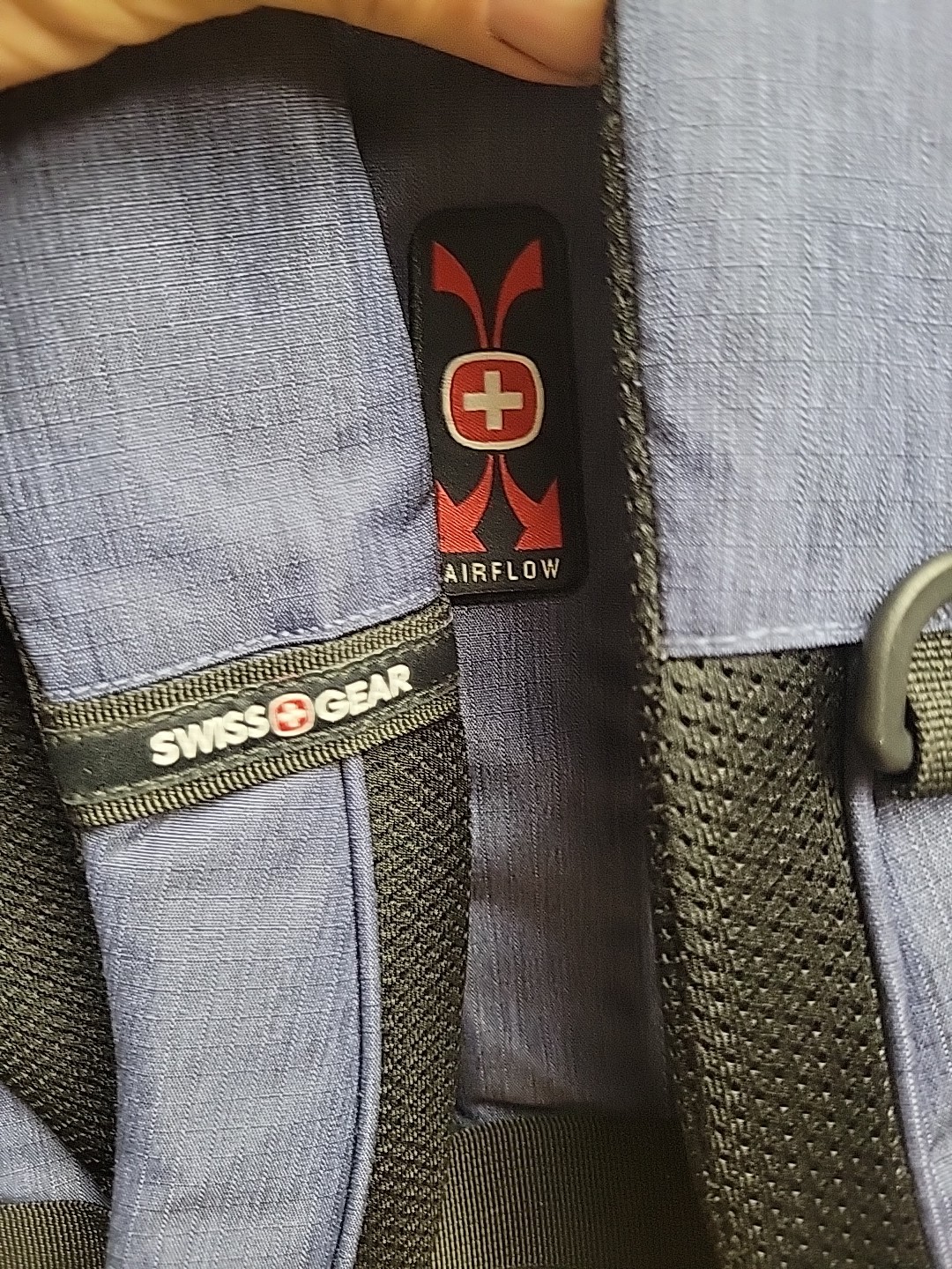 Navy Blue & Black SwissGear Laptop Backpack. New
