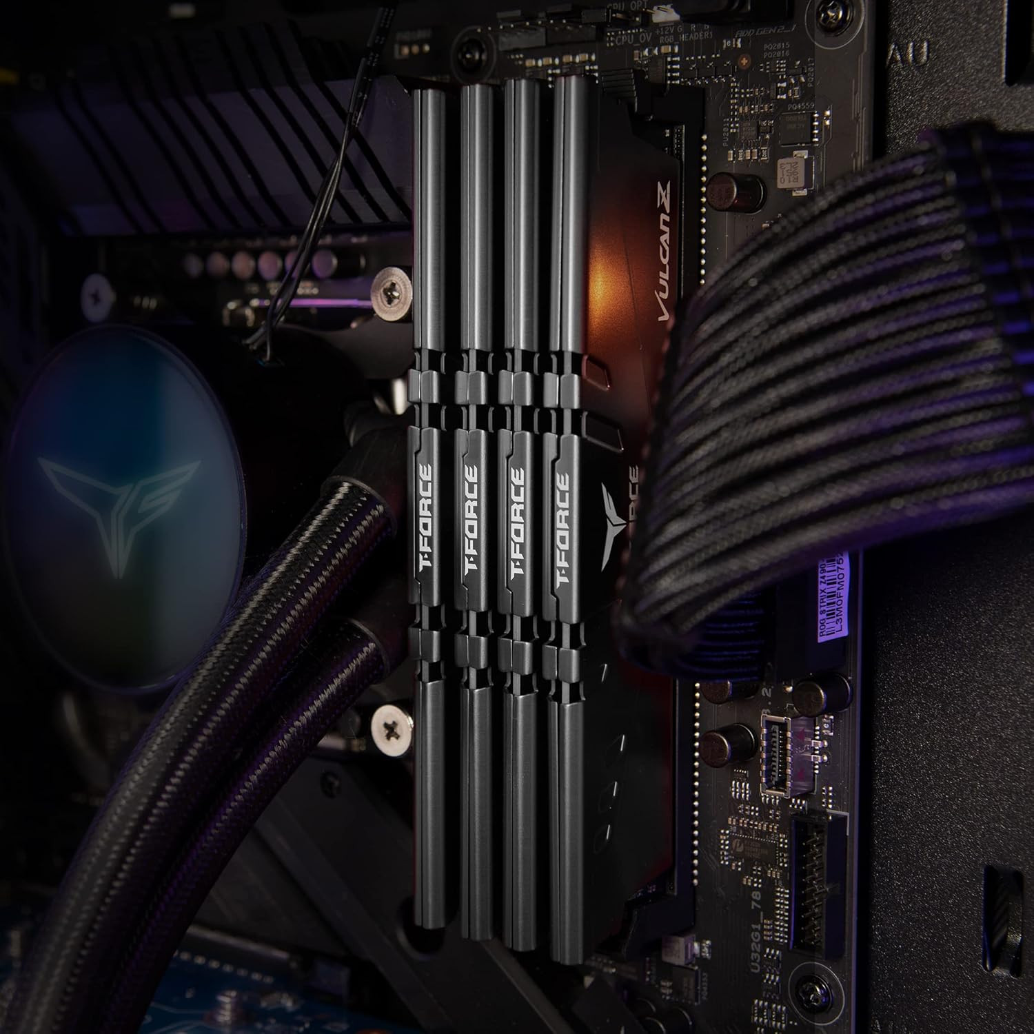 T-Force Vulcan Z DDR4 16GB Kit (2X8Gb) 3200Mhz (PC4-25600) CL16 Desktop Memory M