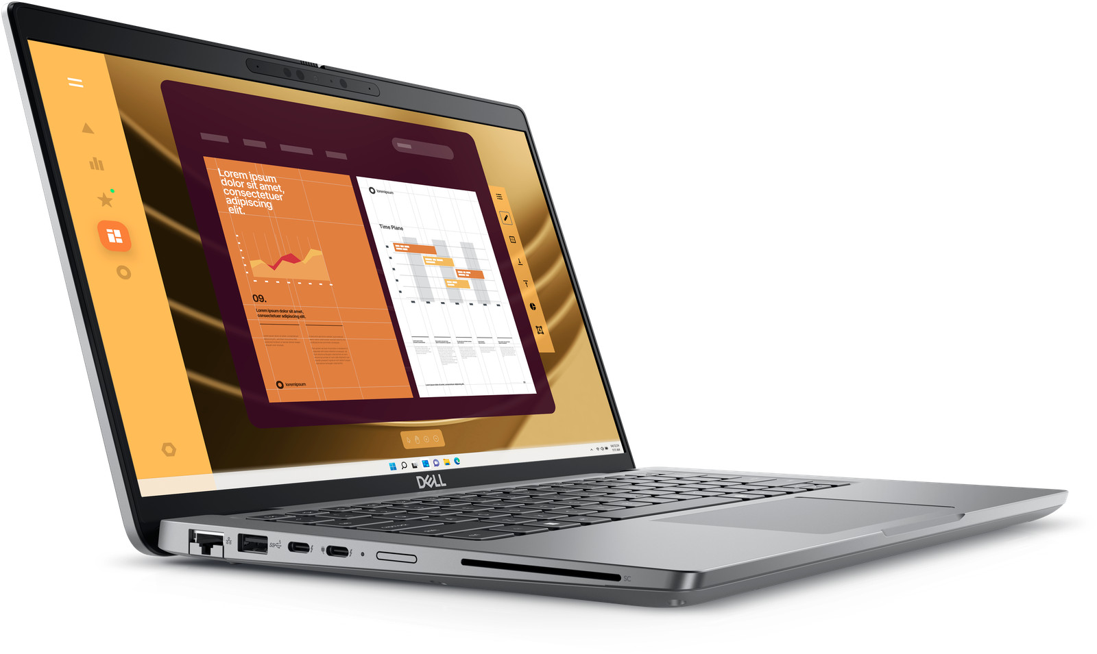 Dell Latitude 5450 14″ FHD Core Ultra 5 135U 32GB 1TB SSD Cam FPR 4G Capable