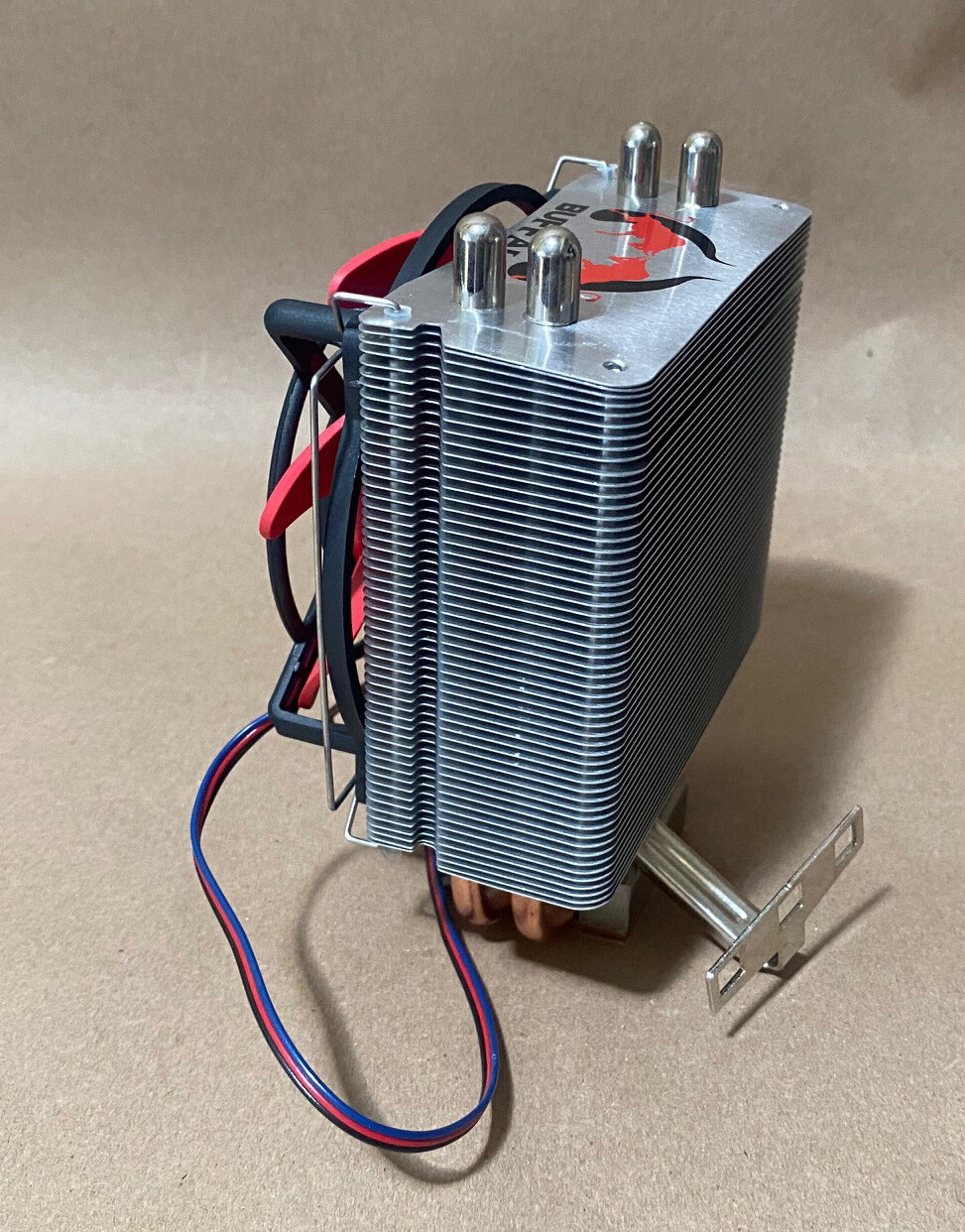 Evercool Buffalo Copper Base Dual HeatPipe AMD 754/939/940 AM2 AM3 CPU Cooler