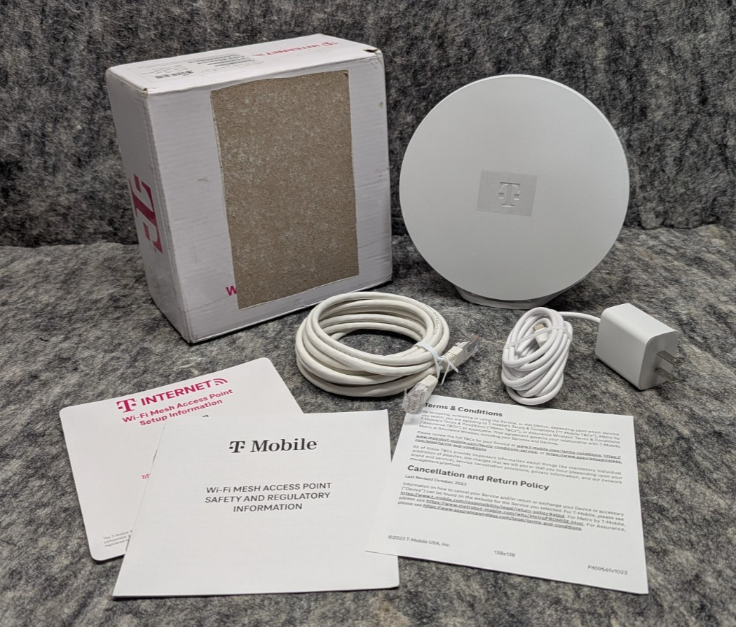 T-Mobile Internet Wifi Mesh Access Point White (FZET06204000J) 🔥New🔥