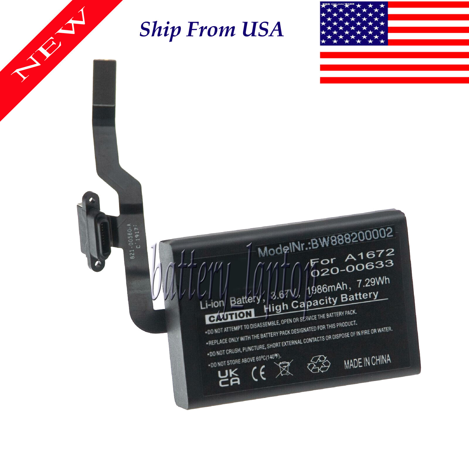 Replacement Battery For Apple Magic Mouse 2 Replacement A1672
