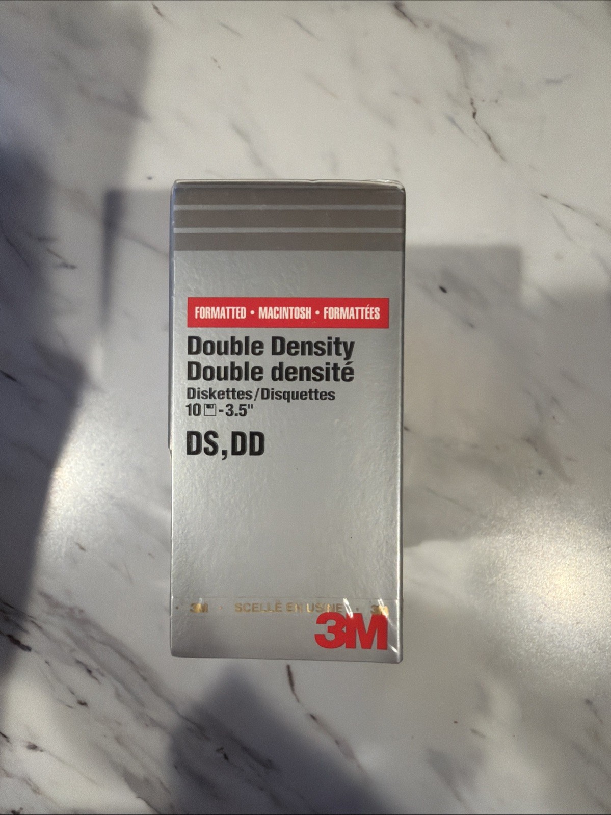 3M Double density Diskettes 3.5” BRAND NEW SEALED