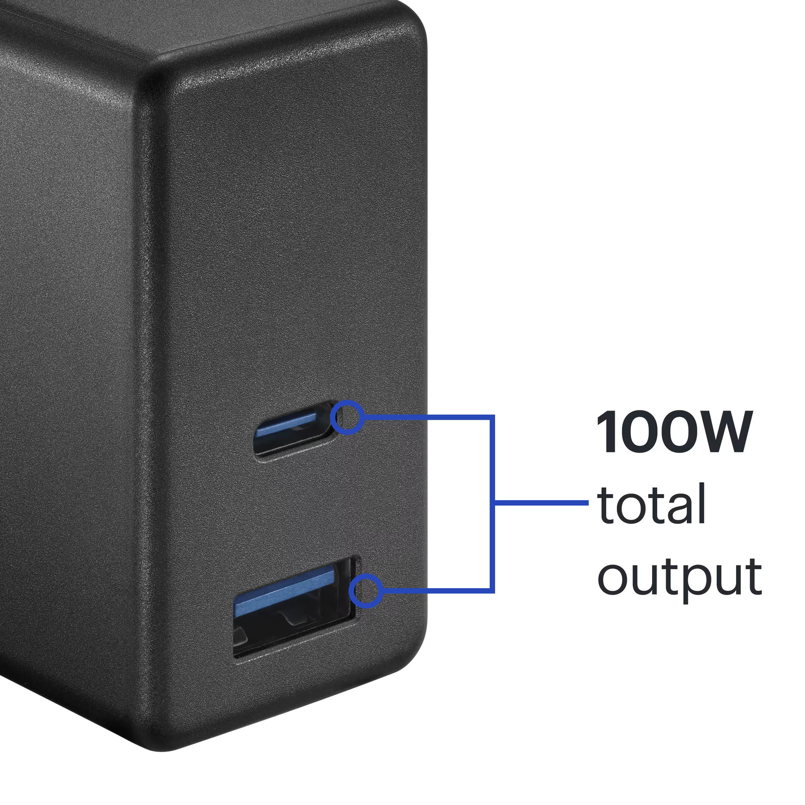 Best Buy essentials- 100W Dual Port USB-C and USB Wall Charger for MacBook …