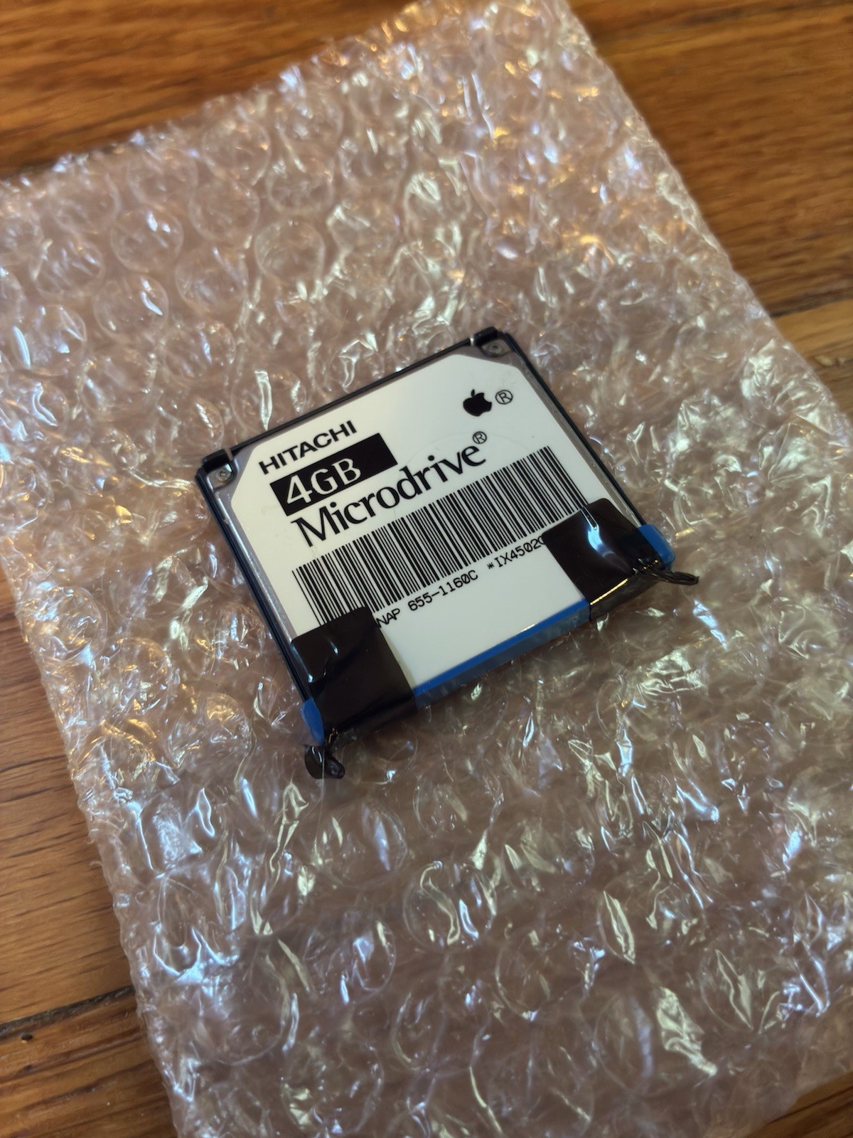 Hitachi CompactFlash 4GB Microdrive Tested Working HMS360404D5CF00 13G1768 iPod