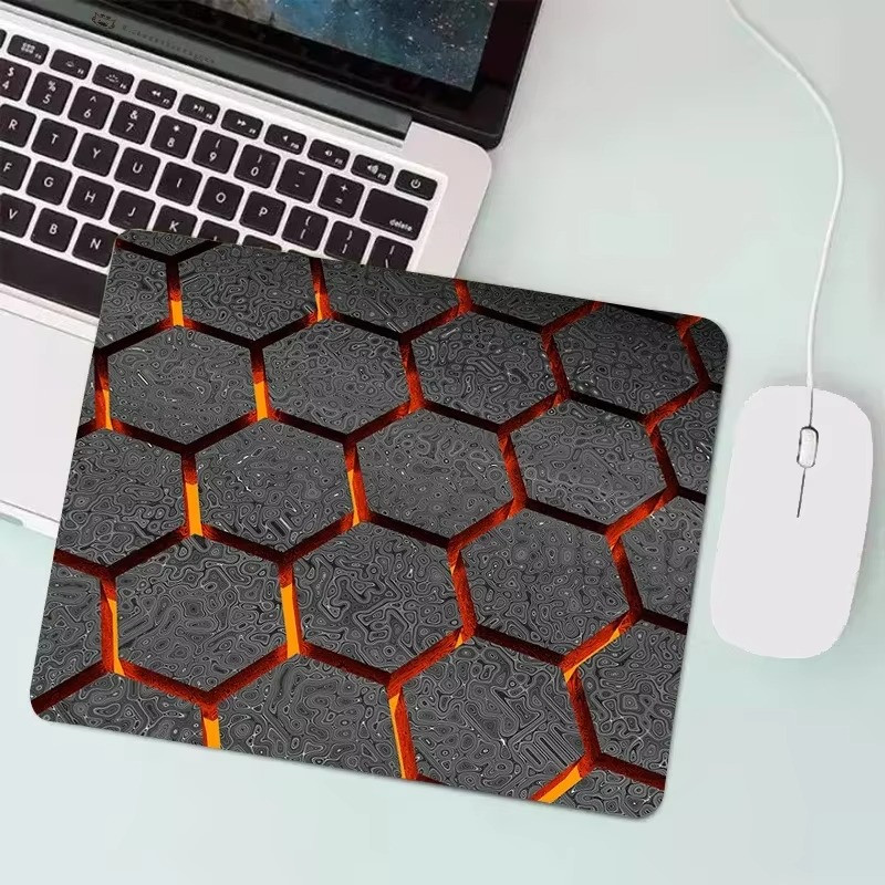 1x Non-Slip Mouse Pad Stitched Edge PC Laptop For Computer PC Gaming Rubber Base