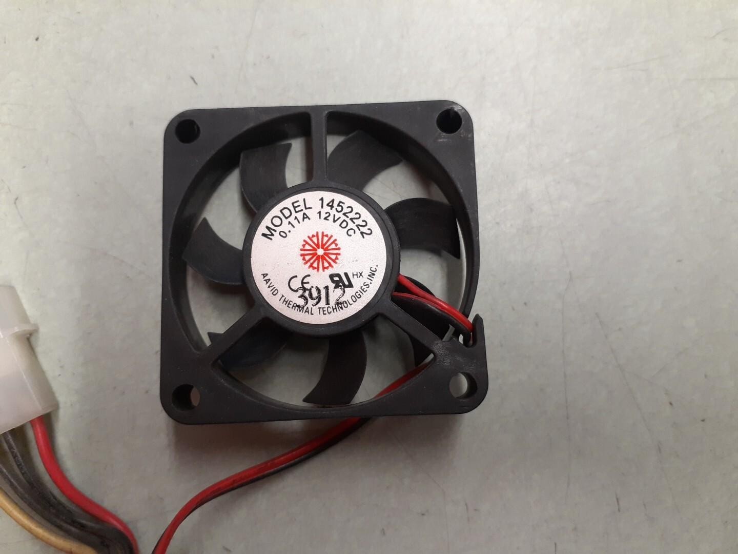 AAVID 12V DC 0.11A 50x10mm Fan 1452222