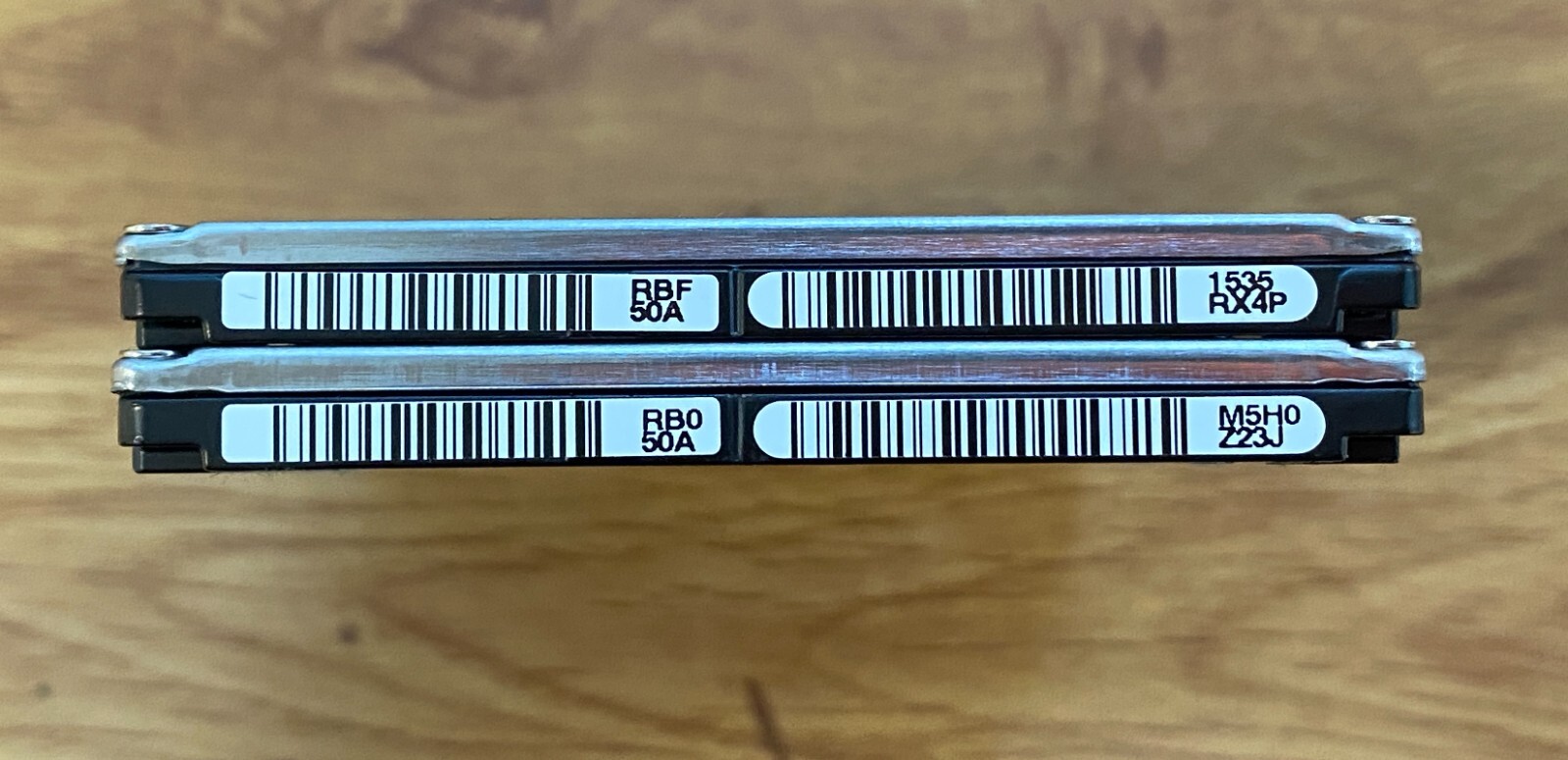 Lot of 2 HGST 500GB 5400RPM 2.5″ SATA Hard Drive HTS545050A7E680 Z5K500-500