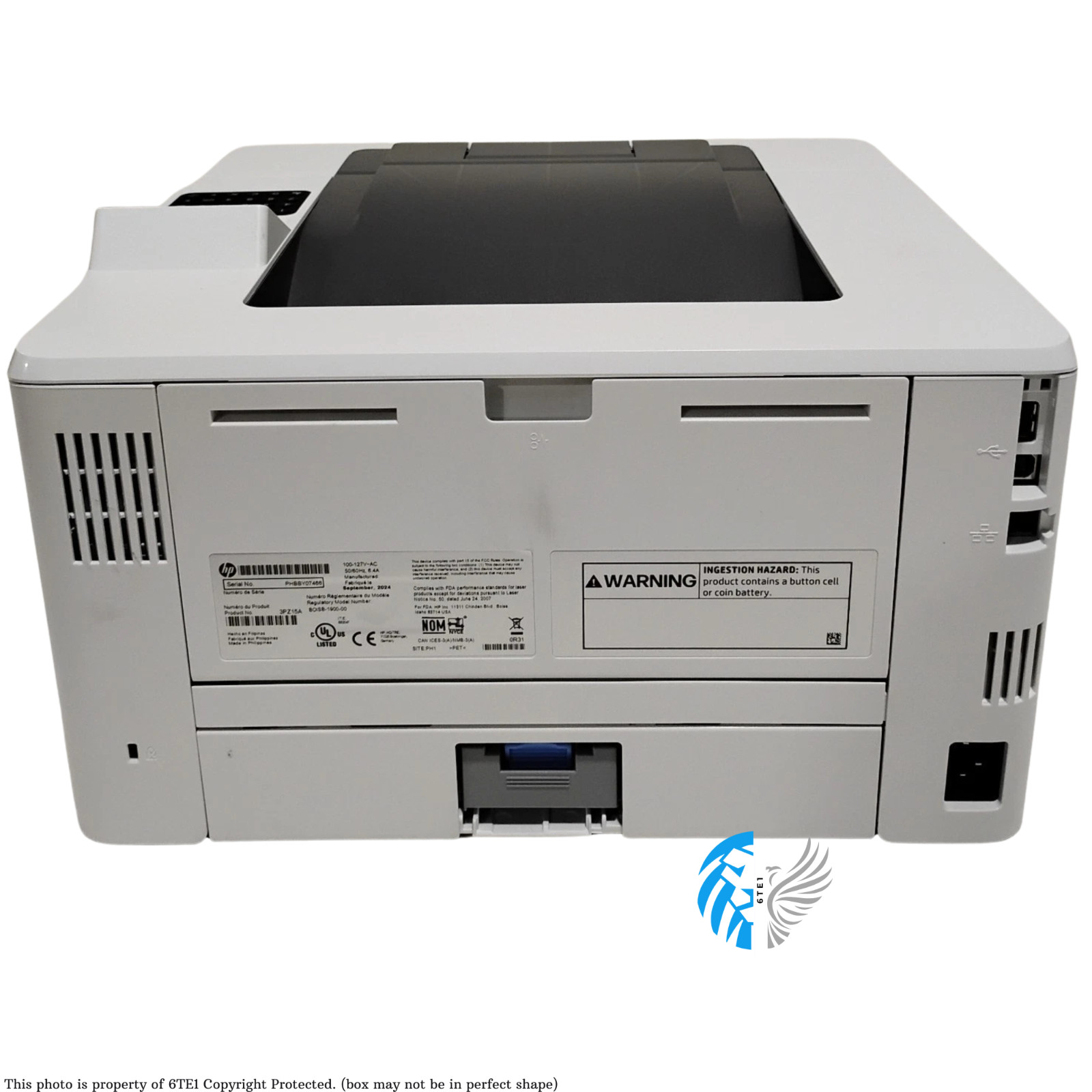 HP LaserJet Enterprise M406dn Monochrome Printer 2-sided printing (3PZ15A)™