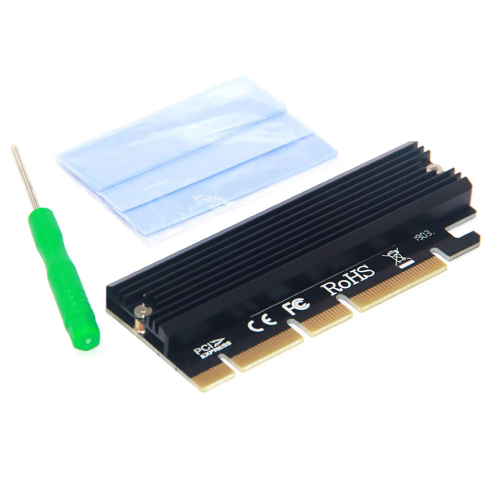 M.2 NVMe SSD NGFF TO PCIE 3.0 X4 X8 X16 Adapter M Key Interface Adapter Card US