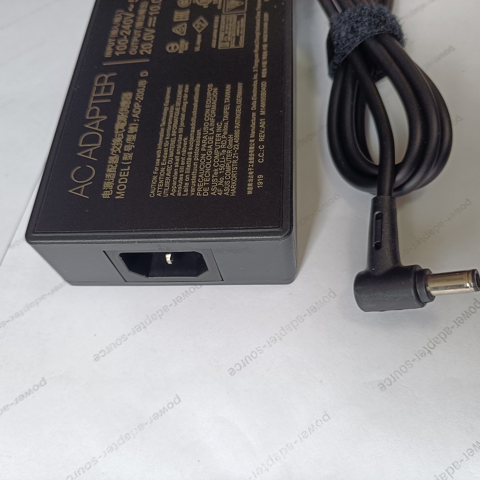 200W AC Power Adapter Charger For ASUS TUF Gaming Rog Zephyrus ADP-200JB D OEM