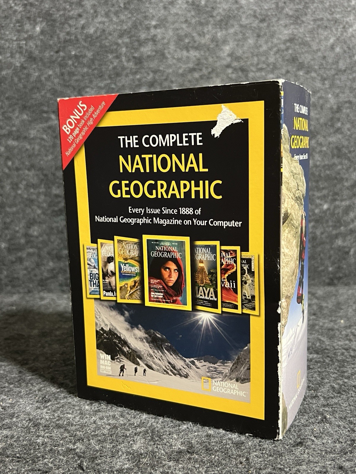 THE COMPLETE NATIONAL GEOGRAPHIC 6 DVD/CD ROM SET NEW SEALED 1400 Issues 2008