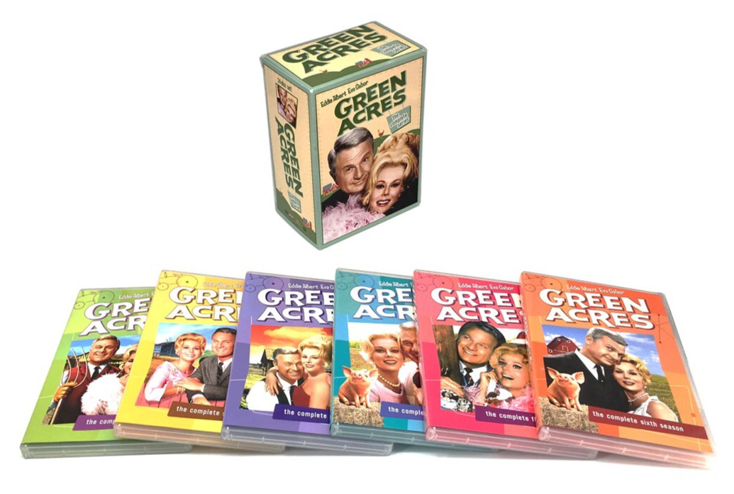 Green Acres Complete Series Seasons 1-6 (DVD 24-Disc Box Set) us-Free delivery