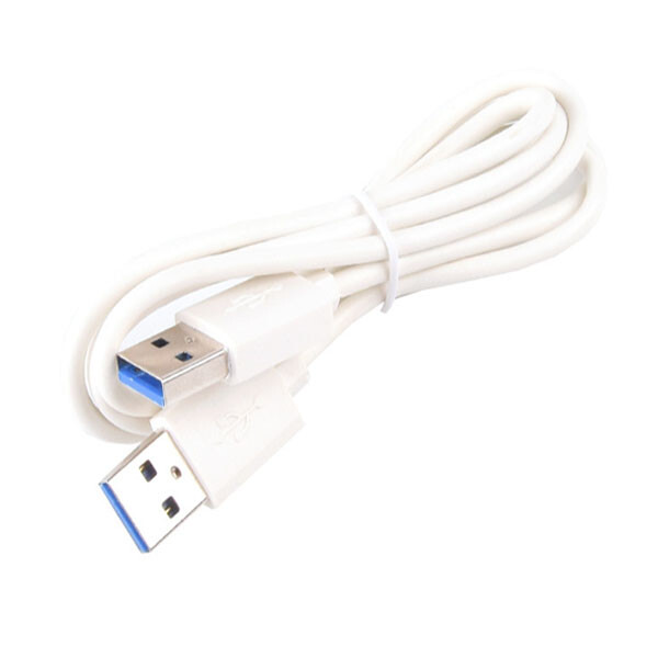 USB 3.0 A Male to A Male Cable Data Transfer Super Speed Power Charger Metal lot