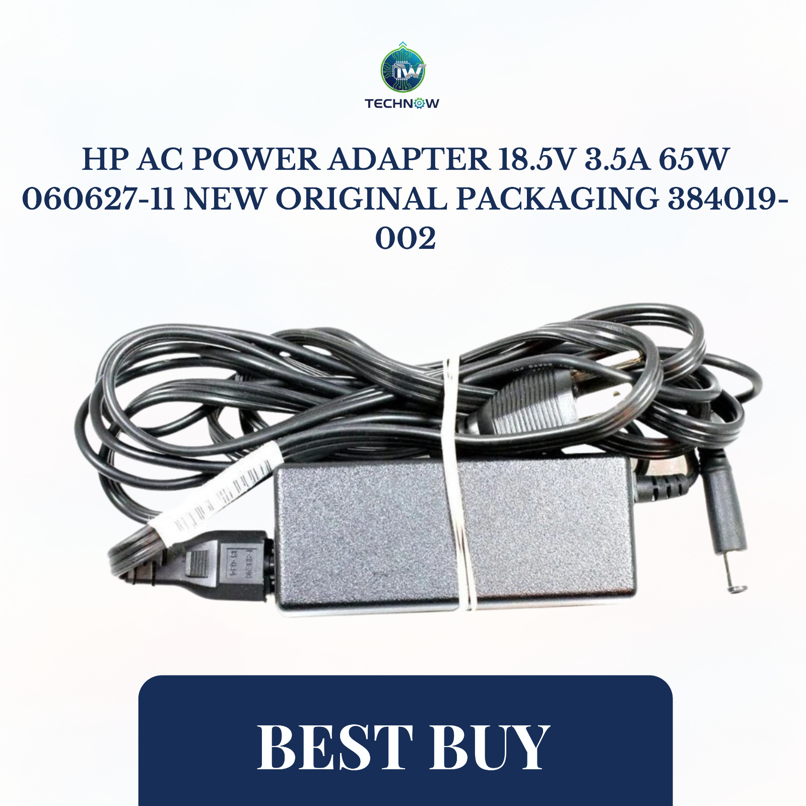 HP AC Power Adapter 18.5V 3.5A 65W 060627-11 NEW Original Packaging 384019-002