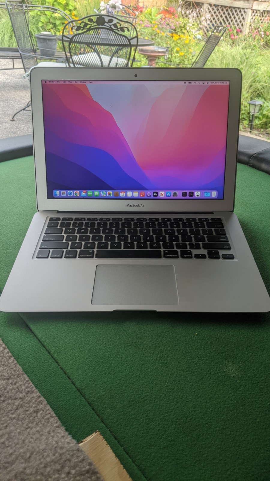 2017 Apple MacBook Air 13.3″ i7 2.2GHz 8GB RAM 128GB SSD Silver A1466 W/Charger