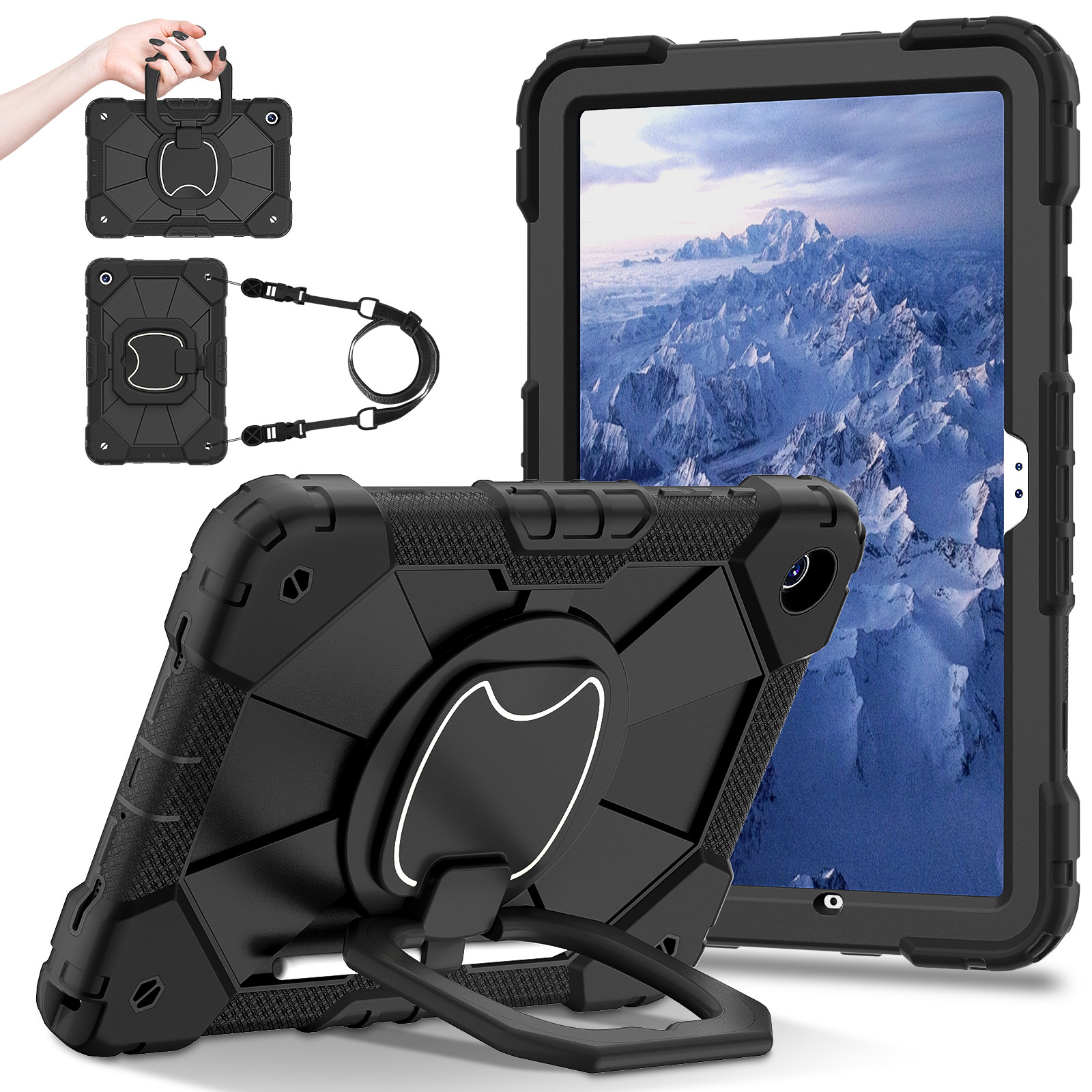 For Samsung Galaxy Tab A11Plus 2025/ A11 2025 With Stand Shockproof Rugged Case