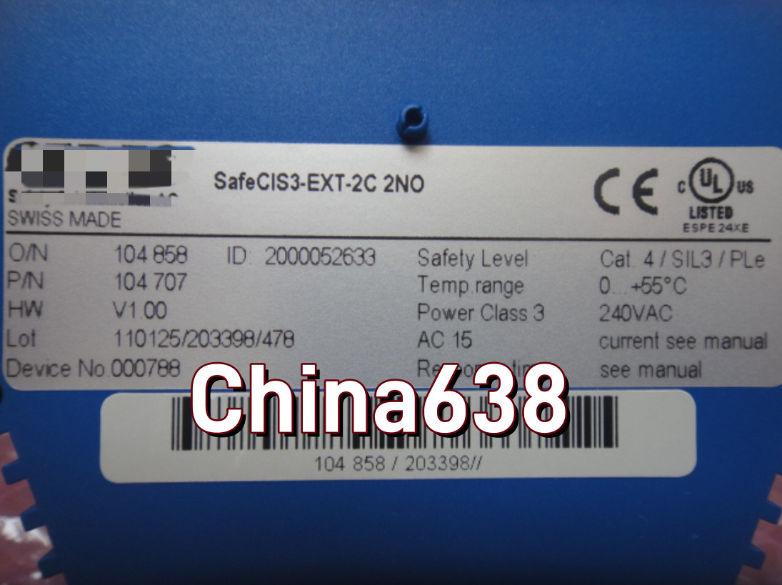 🔥🔥ONE USED CIS3-EXT-2C 2NO # FedEx / DHL 3-months warranty