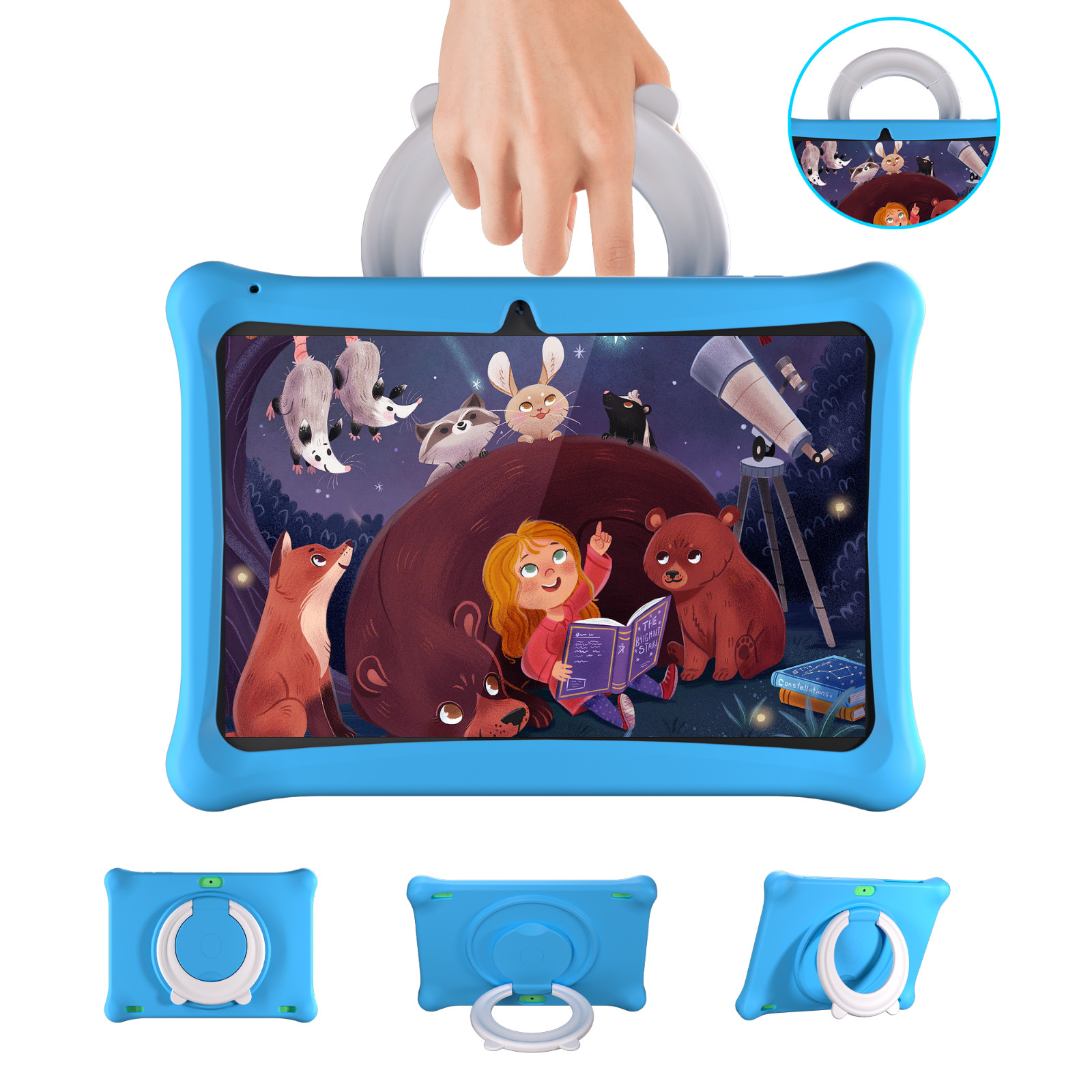 10.1″ WIFI Tablet Android 12 Tablets Pad 32G 64GB 128GB HD Quad-Core Dual Camera