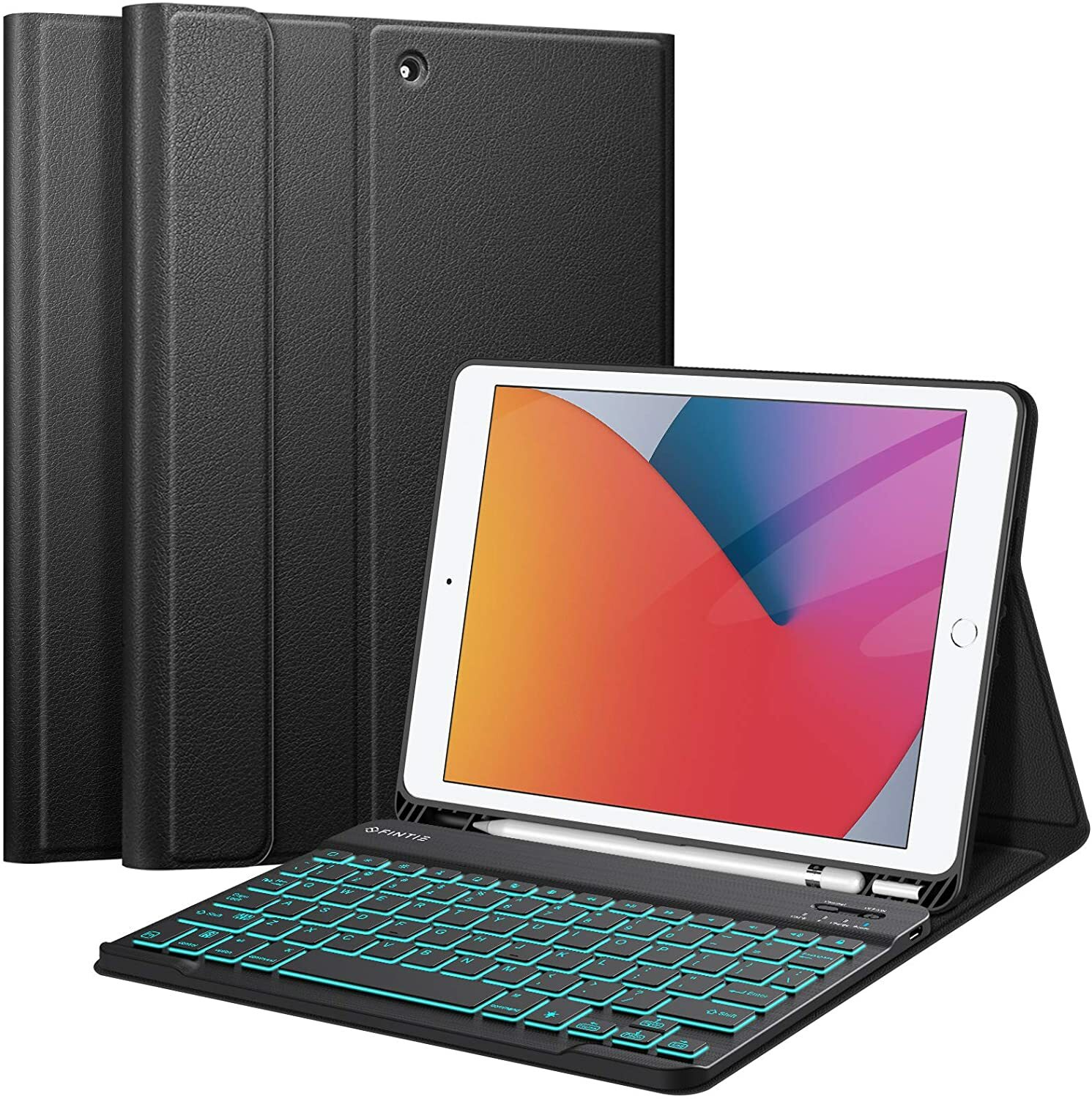 Backlit Keyboard Case For iPad 9th /8th /7th (2021/2020/2019) 10.2 Inch Cover