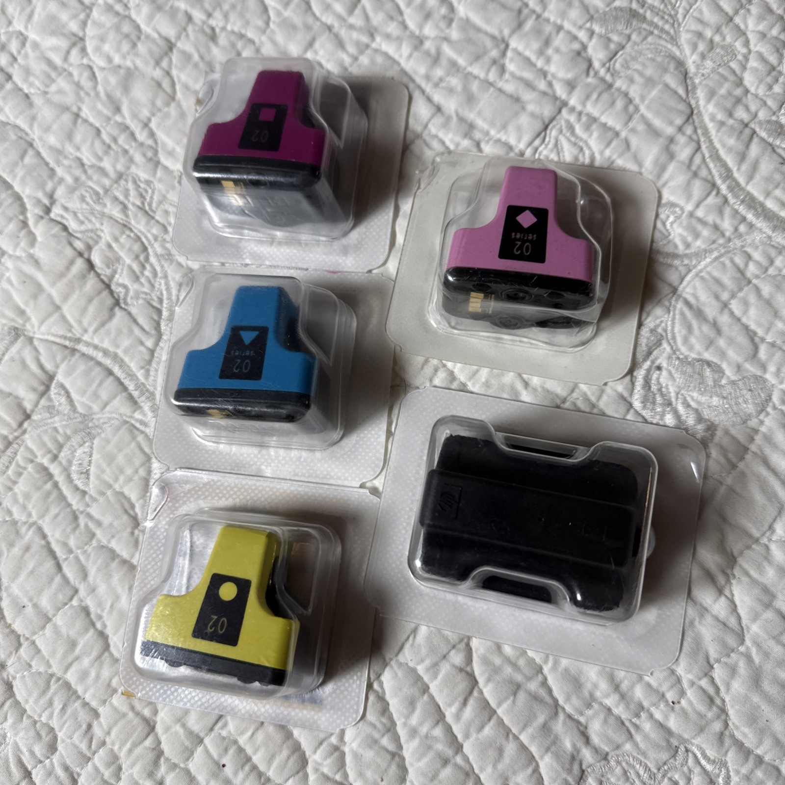 HP 02 Ink Cartridge Set of 6 – Genuine OEM CMYK