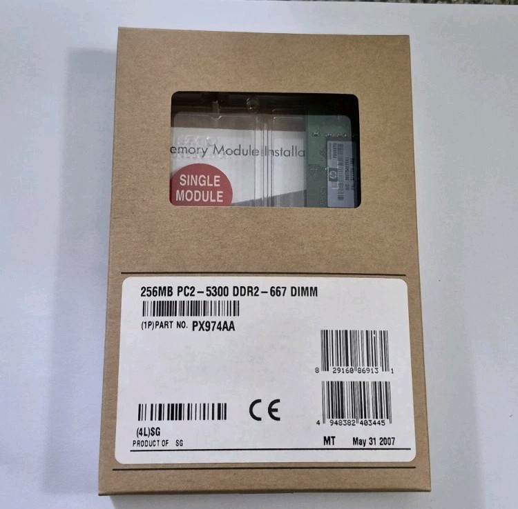 Lot Of 18 Brand New Micron 256mb 1rx16 PC2-5300 Memory MT4HTF3264AY-667B2