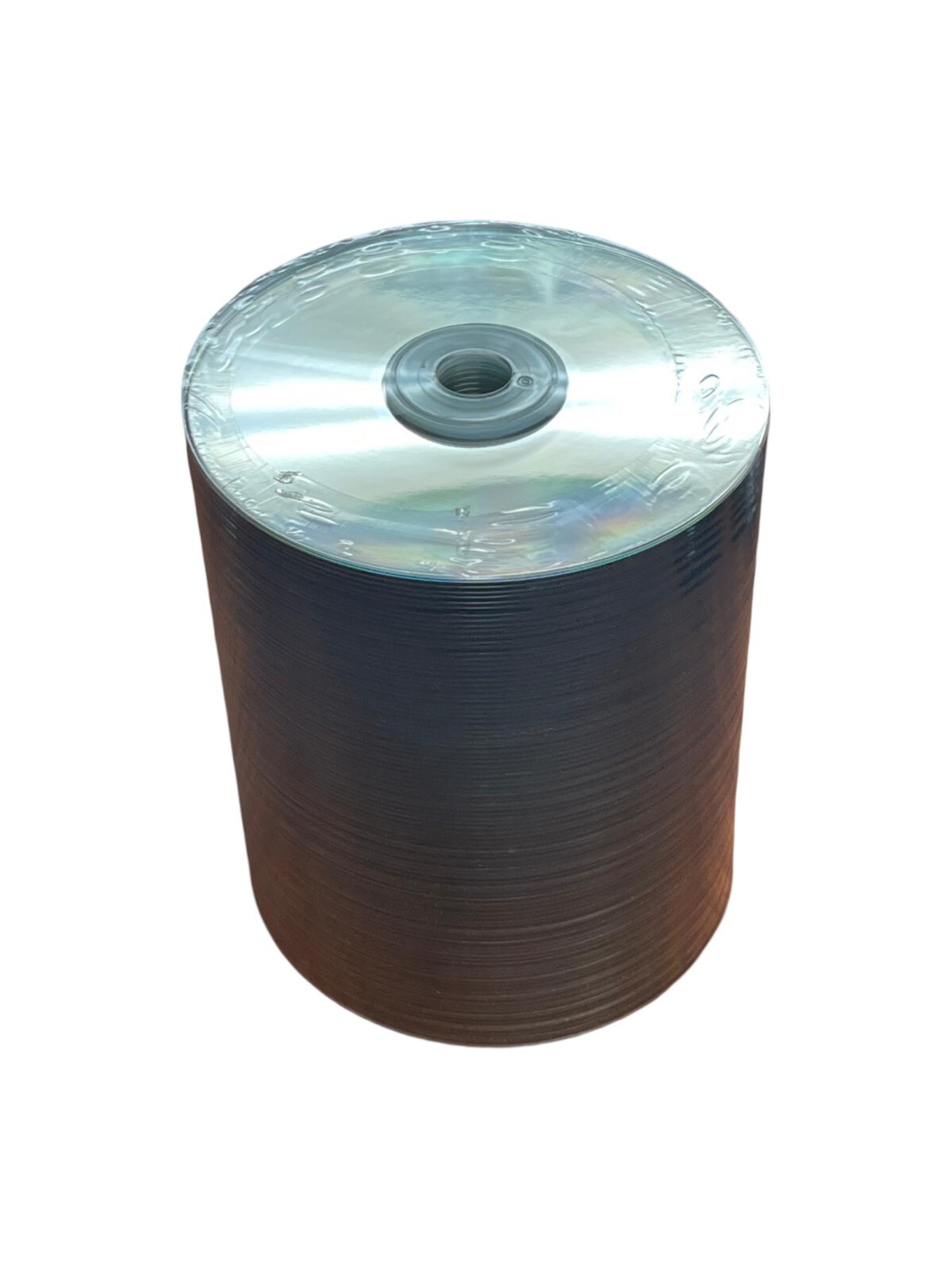 100 Blank DVD+RW DVDRW 4x Silver Shiny Top No Logo 4.7GB Rewritable Media Disc
