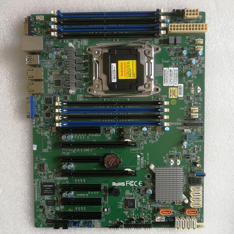 Supermicro X10SRL-F Motherboard Intel C612 LGA2011 Xeon E5-2600 V3 V4 ECC DDR4