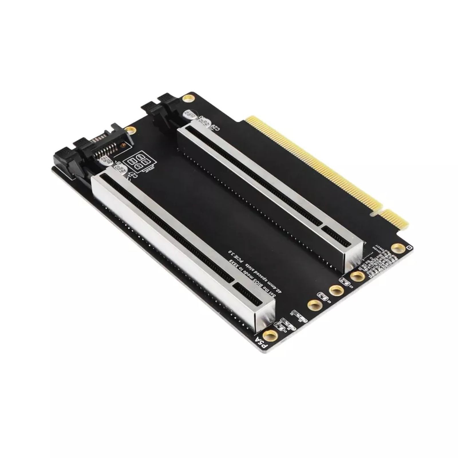 PCIe3.0 x16 1 to 2 Expansion Card Gen3 Split Card Bifurcation x16 to x8x8