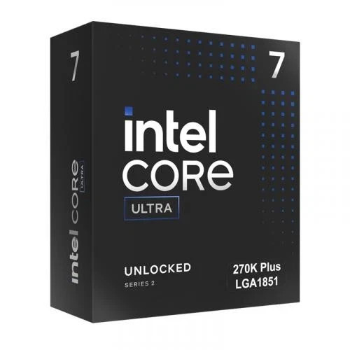 Intel Core Ultra 7 270K Plus Desktop Processor – 24 cores 8 P-cores + 16 E-core