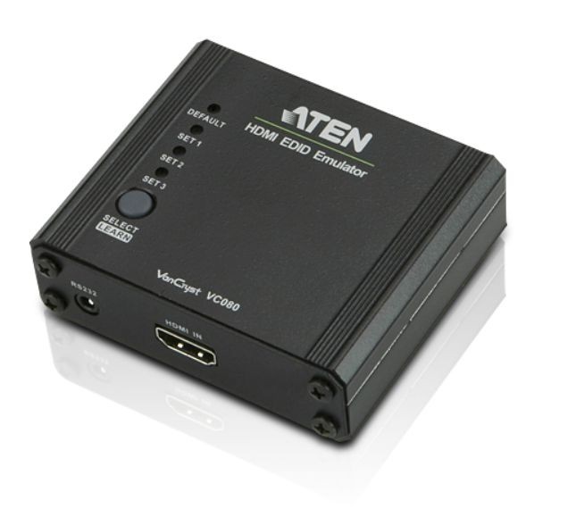Aten VC080-AT HDMI EDID Emulator Emulator, 4096 x 2160 pixels, 1920 1200,384 ~E~