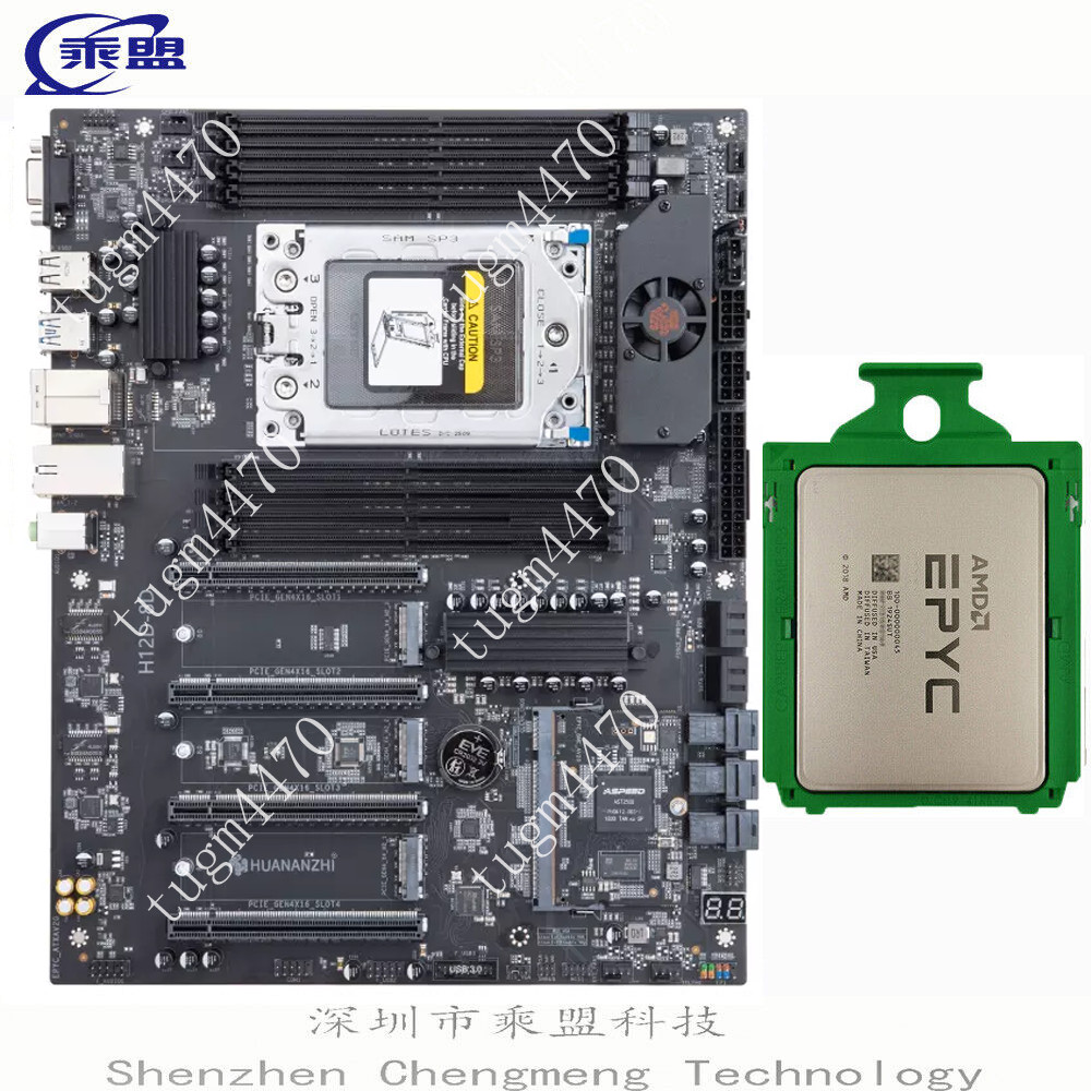 AMD EPYC 7302p+South China H12D-8D SP3 16cores 32threads 3.0 GHz motherboard+CPU