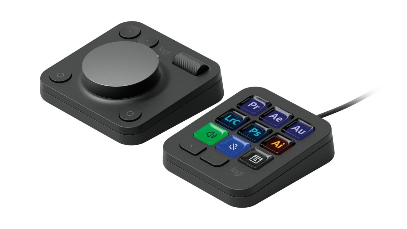 Logitech – MX Creative Console Programmable Keypad, Advanced Dialpad and Keypad