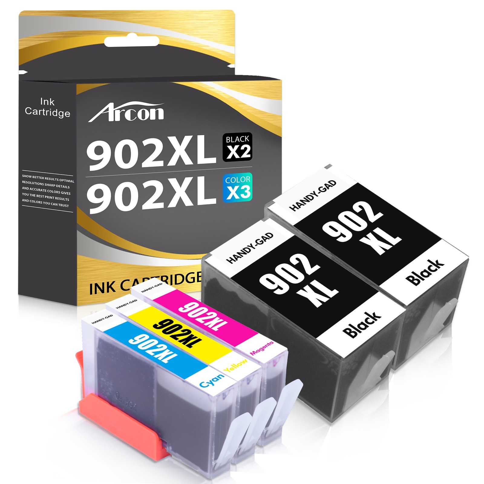 Printer ink Cartridges for HP 902XL 902 XL Officejet 6951 6958 6962 6979 6975