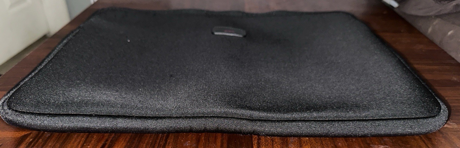 TUMI 16” Black Neoprene Zip Closure Laptop Case