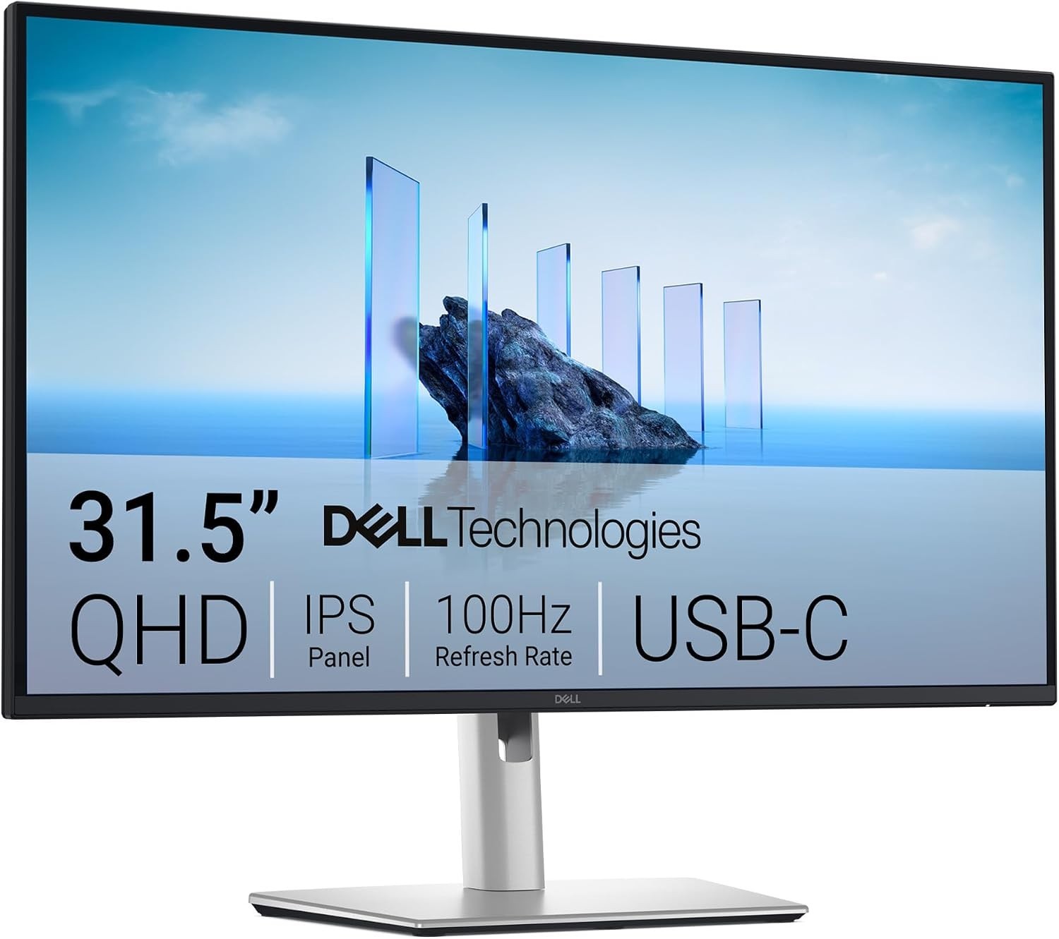 Dell Pro 32 Plus QHD USB-C Hub Monitor P3225DE – 31.5-inch QHD (2560×1440)