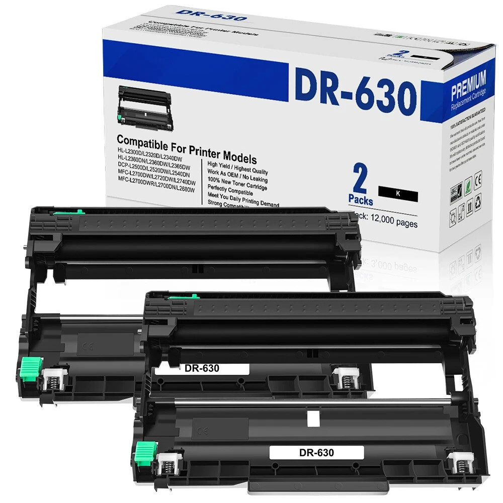 1-10PK DR630 Drum TN660 Toner Cartridges Lot For Brother DCP-L2540DW HL-2270DW