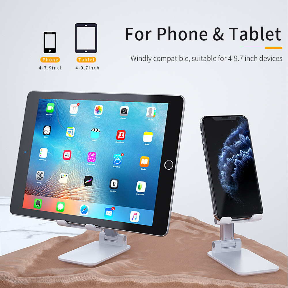 Adjustable Phone Stand Tablet Desktop Holder Foldable Mount iPad iPhone Kindle