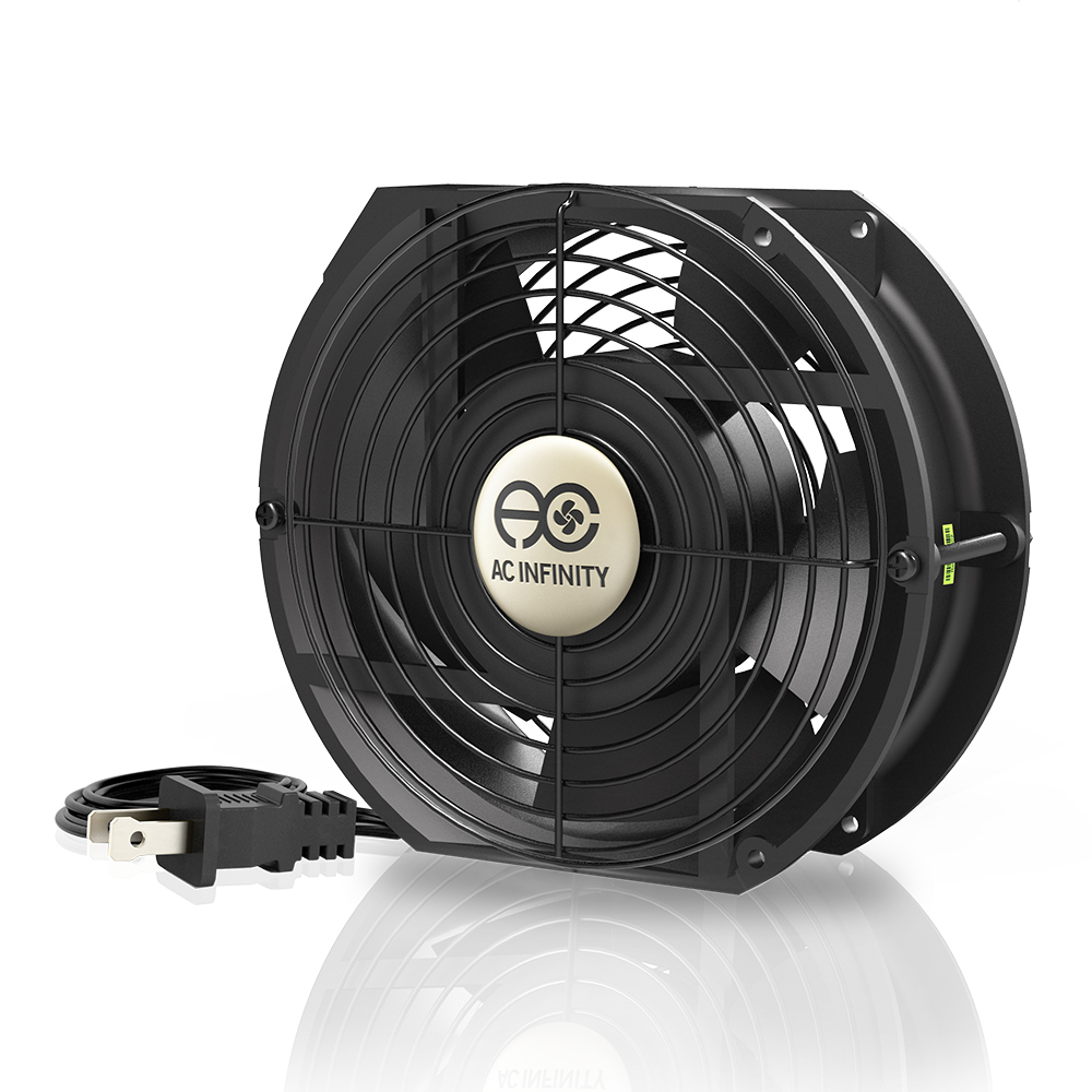 172mm 51mm Cooling Muffin Fan Guard 120V AC Axial Ball Bearing 7″ (HS1751A-X)