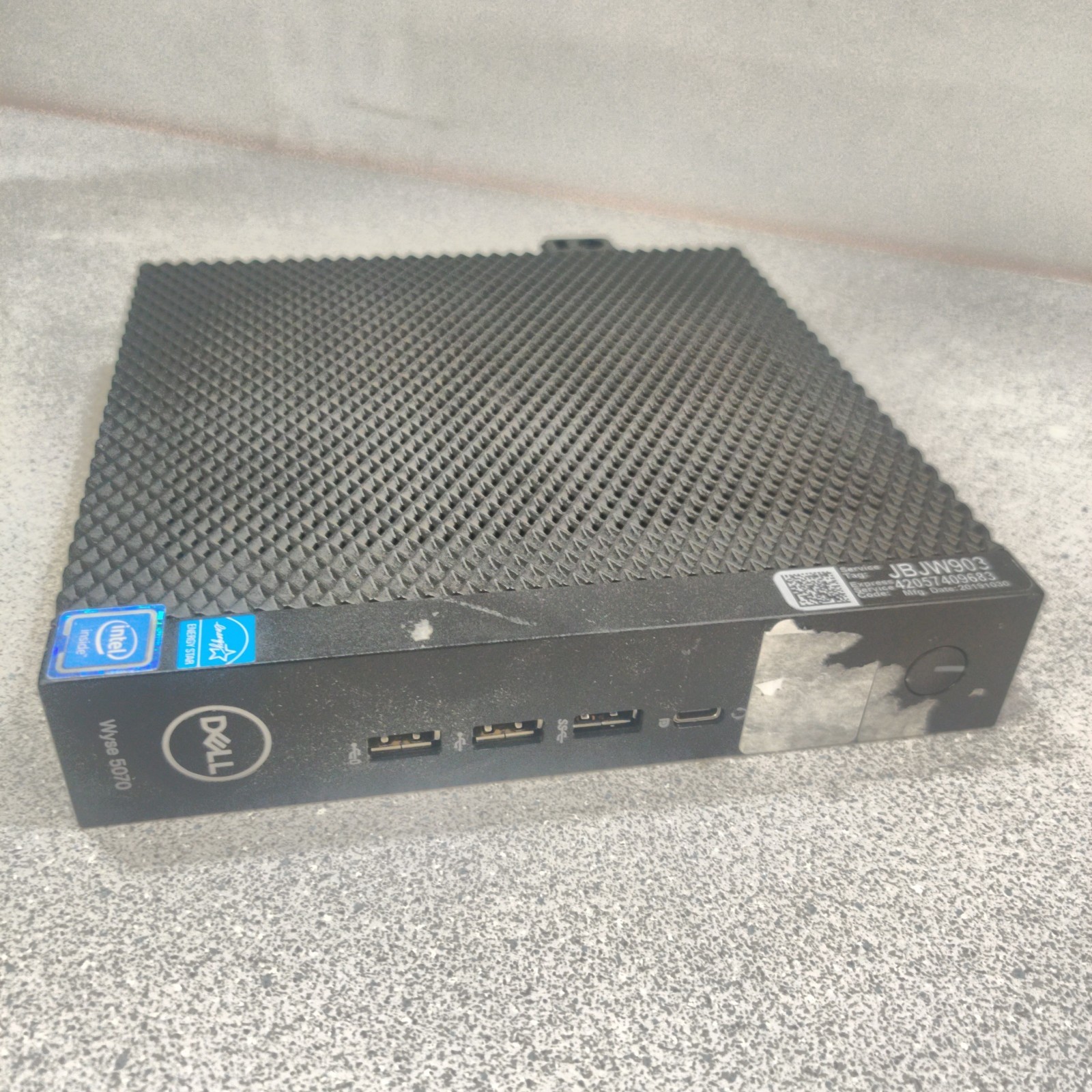 Dell Wyse 5070 Thin Client Intel J4105 4GB RAM 16GB SSD THINOS NO AC