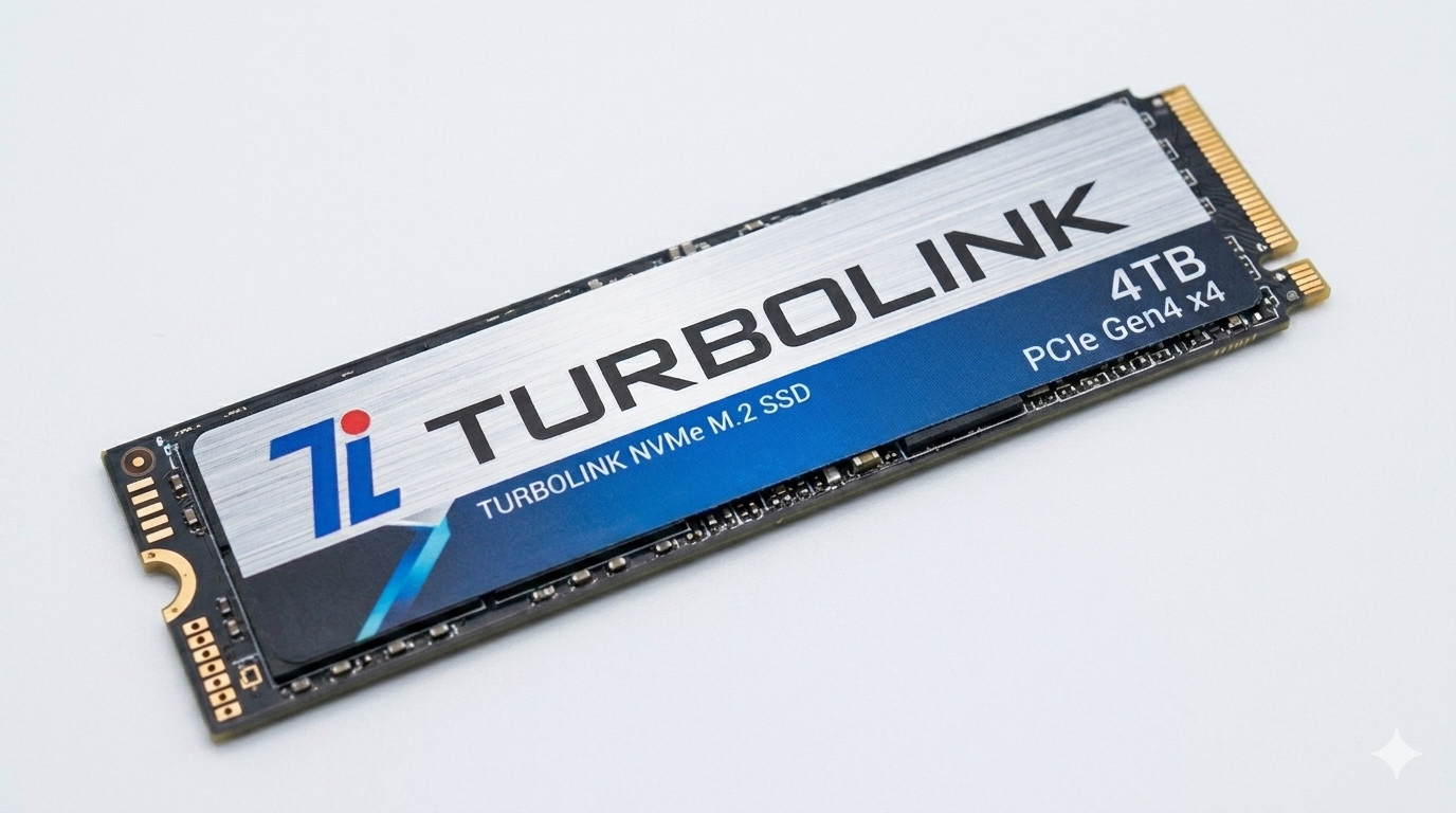 TURBOLINK NVME M.2 SSD 4TB GEN4 X4 SSD 7000 MB/s PCIe 4.0 Solid State Drive