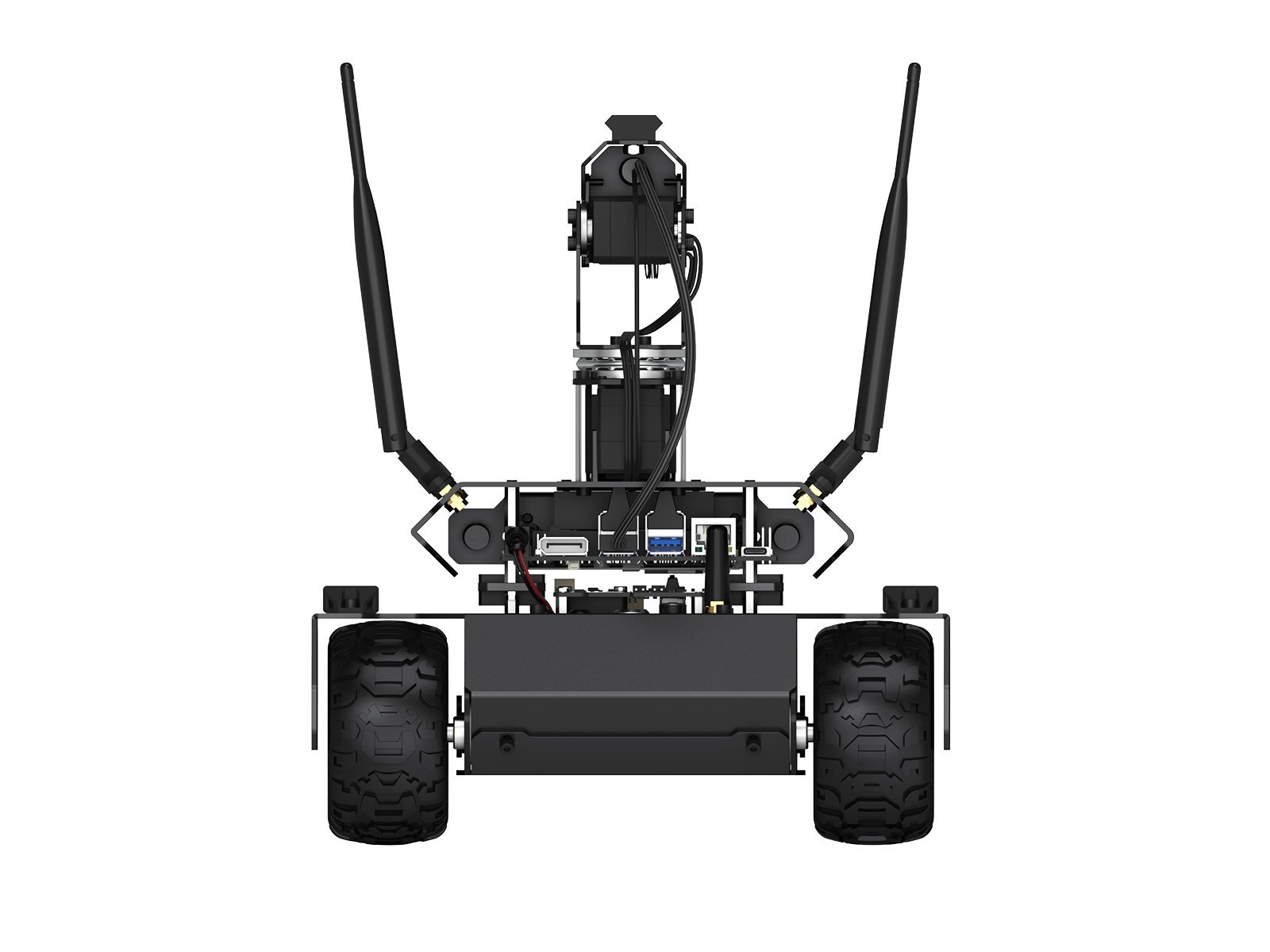 UGV Rover ROS 2 Open-source 6 Wheels 4WD AI Robot For Jetson Orin Series Board